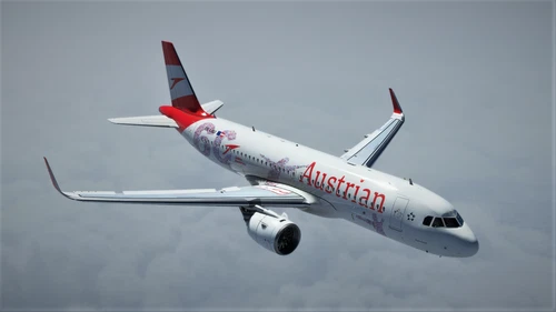 [A32NX] Austrian Airlines 60 Years Anniversary(AUA) OE-LBU [8K-UHD] 2021