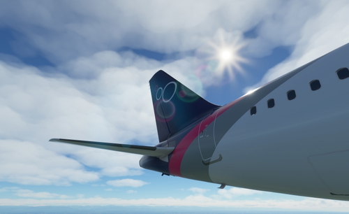 Ego Airlines Livery for Asobo A320neo