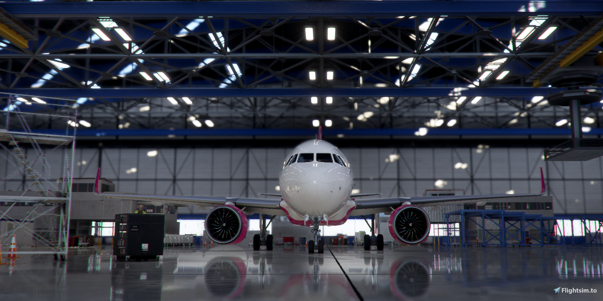 [A32NX] FlyByWire | Airbus A320neo WIZZ Air HA-LJA | 8K Livery - Image 1