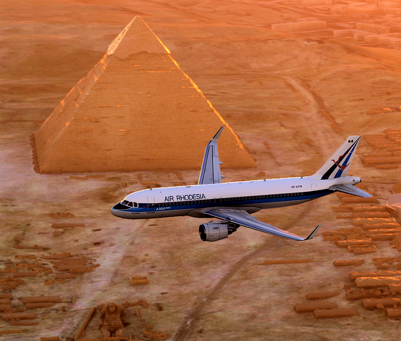 [A32NX] Air Rhodesia for Microsoft Flight Simulator MSFS