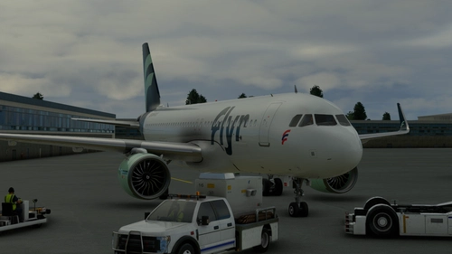 [A32NX] 8K Flyr Livery - Fictional (Version 1.0.0)