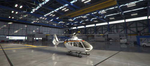 Airbus H135 |  Flugbereitschaft (German Air Force VIP-Transport); [FICTIONAL] | 8k