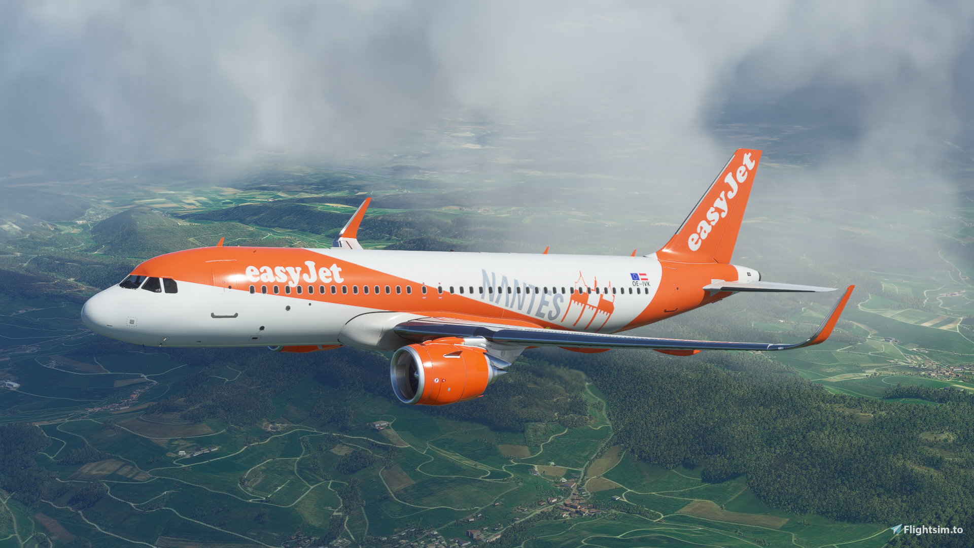A32NX EasyJet Nantes - 8K - Image 1