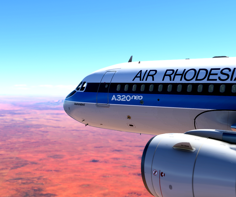 [A32NX] Air Rhodesia for Microsoft Flight Simulator MSFS