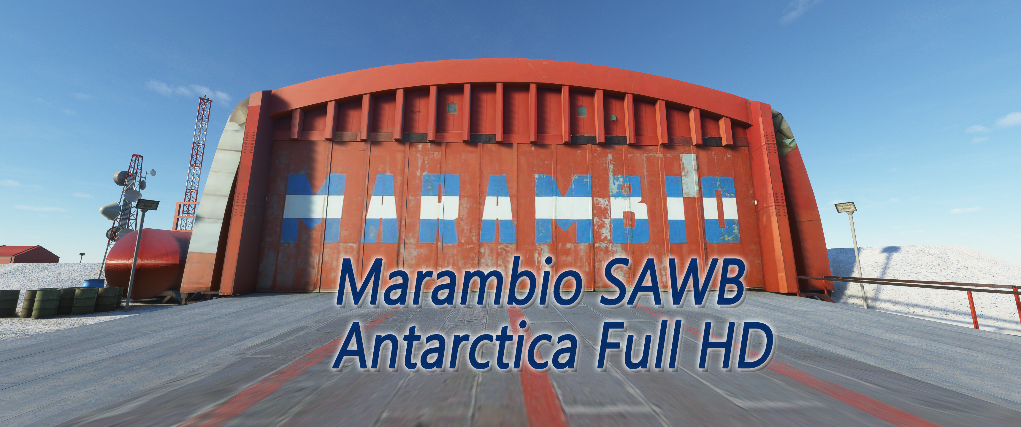 SAWB - Marambio Base HD Custom Scenery - Antarctica - Argentina - Image 1