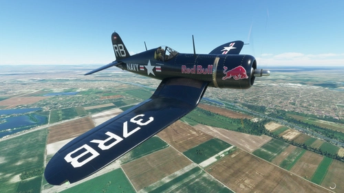 Milviz F4U Corsair - Red Bull OE-EAS livery