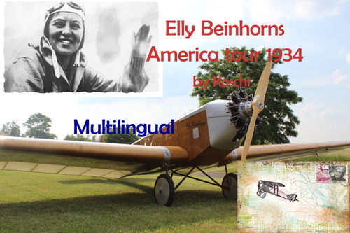 Elly Beinhorn's American flight in 1934
