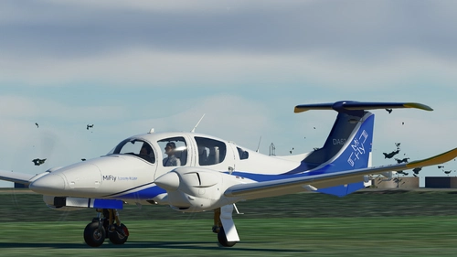 DA62 MiFly Alpha Livery [4k Textures]