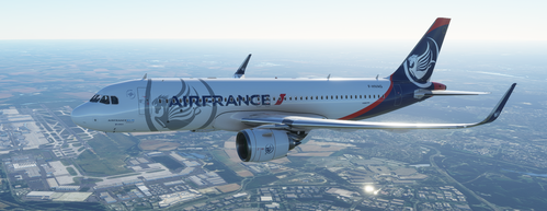 [A32NX] A320neo Air France fictitious concept livery 06