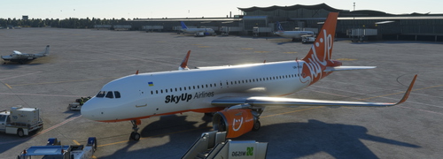FBW A32NX SkyUp livery SU5