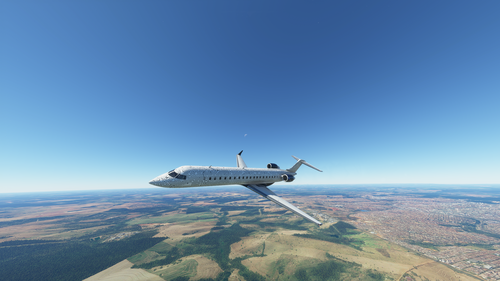 CRJ 700 Damascus Pattern 8K