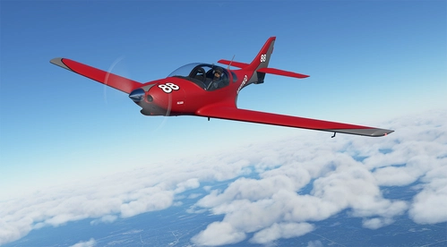 Matte Red and Grey Livery for Vertigo