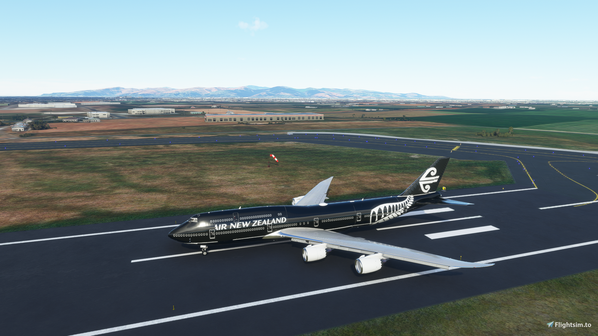 747-8 Air New Zealand All Black Livery - Image 1