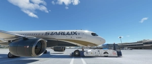 [A32NX] Fictional Airbus A320neo Livery for STARLUX in 8K thumbnail 7