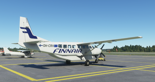Cessna 208B Grand Caravan Finnair [4K Fictional]