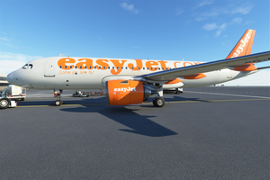 [A32NX] Airbus A320 NX EasyJet.com (FlyByWire) thumbnail 1