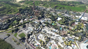 Six Flags Magic Mountain Valencia, California (Optimized Google Photogrammetry) thumbnail 8