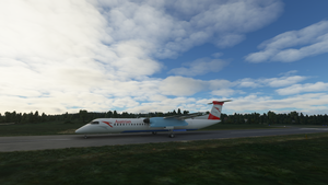 Austrian Dash 8 Q400 (Old livery) thumbnail 1