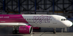 [A32NX] FlyByWire | Airbus A320neo WIZZ Air HA-LJA | 8K Livery thumbnail 5