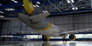 [A32NX] Airbus A320neo Thomas Cook OO-TCW in 8k thumbnail 4