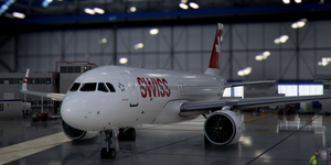 [A32NX] FlyByWire | Airbus A320neo SWISS HB-JLT / 8k thumbnail 1