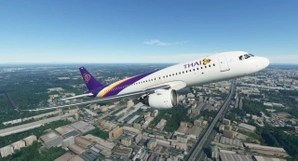 [A32NX] Airbus A320neo Thai Airways (8K) thumbnail 10