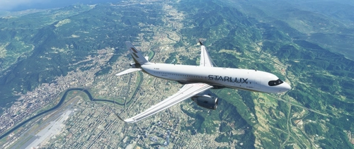 [A32NX] Fictional Airbus A320neo Livery for STARLUX in 8K