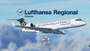 CRJ 700 - Star Alliance / Lufthansa Regional (CityLine) [8K] Ultra Quality thumbnail 1