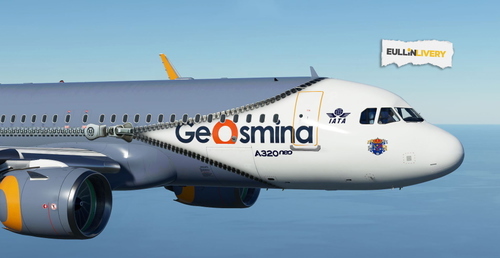 [A32NX]  A320 neo "GEOSMINA" (Ficticia - Fictional)