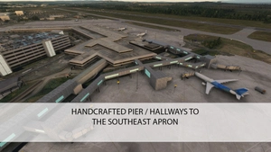 EGPH Edinburgh Airport - Custom Buildings, Lights, Turnhouse Apron thumbnail 5