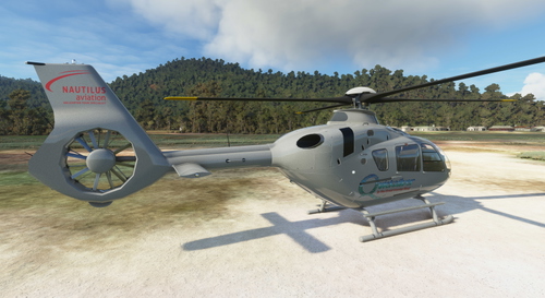 Nautilus Aviation Quicksilver metallic livery