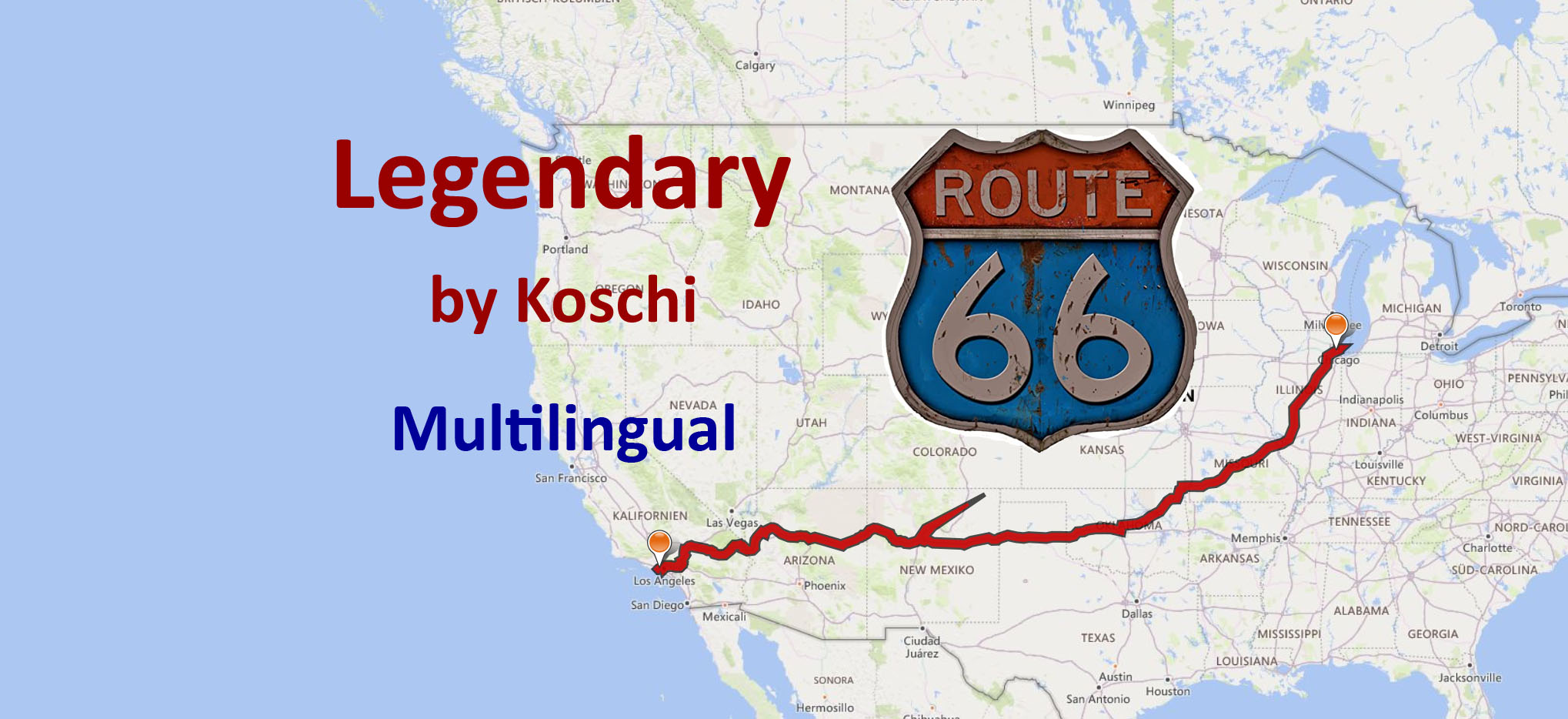 Legendary Route 66 - Image 1