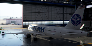 [A32NX] FlyByWire | Airbus A320neo Pan Am N822PA in 8k thumbnail 2