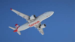 [A32NX] Austrian Airlines (AUA) OE-LBU [8K-Ultra Details] 2021 Dirty/Clean thumbnail 5