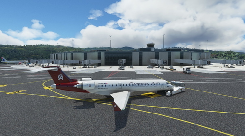 Cyber Air VA Aerosoft CRJ700 N700CA Livery for MSFS2020