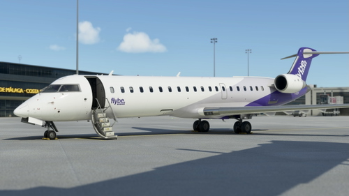 Aerosoft CRJ-700 Flybe 2018 Livery - 8K
