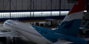 [A32NX] FlyByWire | Airbus A320neo Luxair LX-LAB in 8k thumbnail 3