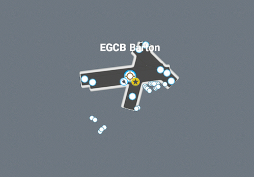 [EGCB] Barton Aerodrome helipad parking