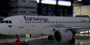 [A32NX] Airbus A320neo Eurowings D-AIZQ in 8k thumbnail 2