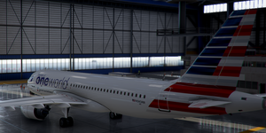[A32NX] Airbus A320neo One World American Airlines N343AN in 8k thumbnail 4