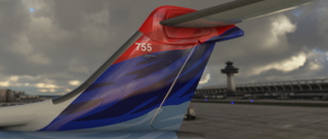 Aerosoft Bombardier CRJ-700 Delta Connection ASA "Colors in Motion" thumbnail 3