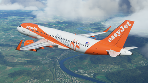 A32NX EasyJet Nantes - 8K thumbnail 3