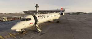 Aerosoft Bombardier CRJ-700 Delta Connection ASA "Colors in Motion" thumbnail 4