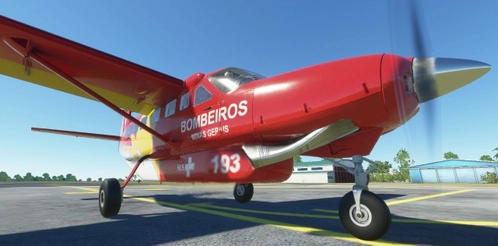 Cessna 208B Grand Caravan Bombeiros de Minas Gerais Vermelho