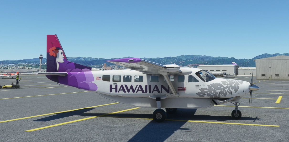 Cessna 208B Grand Caravan Hawaiian Airlines [4K Fictional] - Image 1