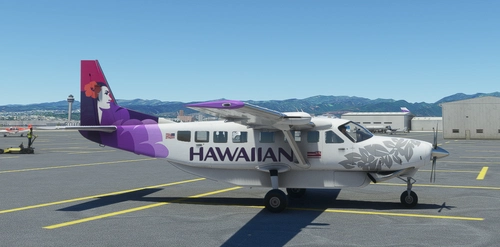 Cessna 208B Grand Caravan Hawaiian Airlines [4K Fictional]