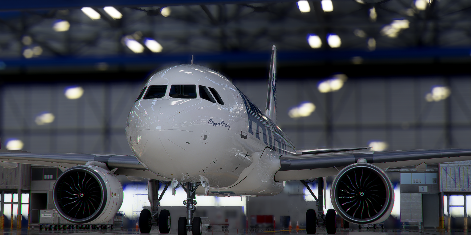 [A32NX] FlyByWire | Airbus A320neo Pan Am N822PA in 8k - Image 1