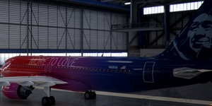 [A32NX] Airbus A320neo Alaska Airlines (More To Love) N926VA in 8k thumbnail 4