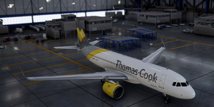 [A32NX] Airbus A320neo Thomas Cook OO-TCW in 8k thumbnail 6