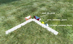 Balisage des aérodromes avec pistes en herbe - Marking of aerodromes with grass runways  thumbnail 1